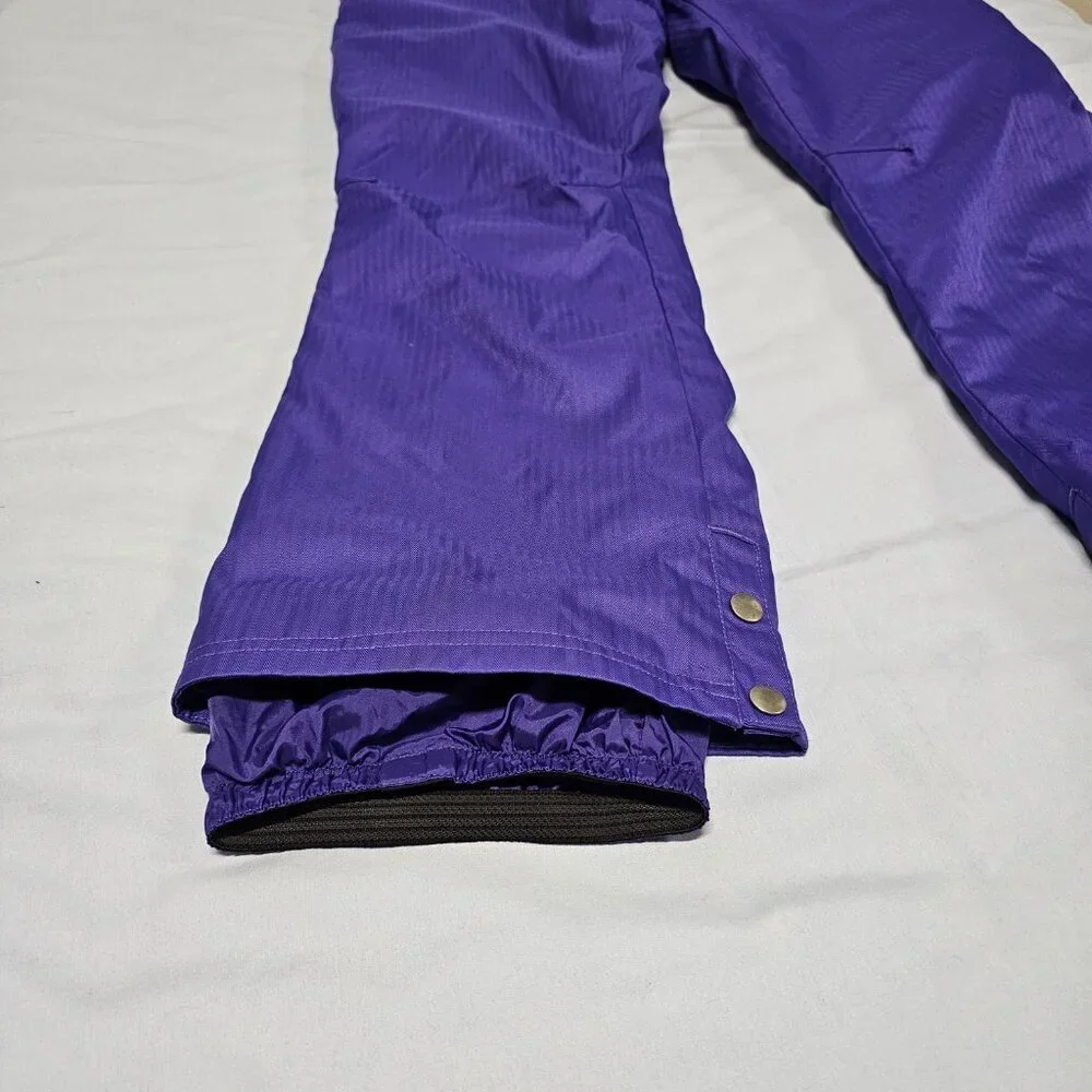 Burton DryRide Ski Snowboard Pants Girl Size XL/18 Purple Outdoor